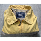 Vintage Burberrys Jacket Mens L Yellow Gray Harrington Bomber Made England