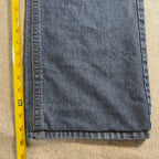 ENYCE Jeans Mens 40 Baggy Wide Leg Dark Wash Y2K Hip Hop Streetwear Denim