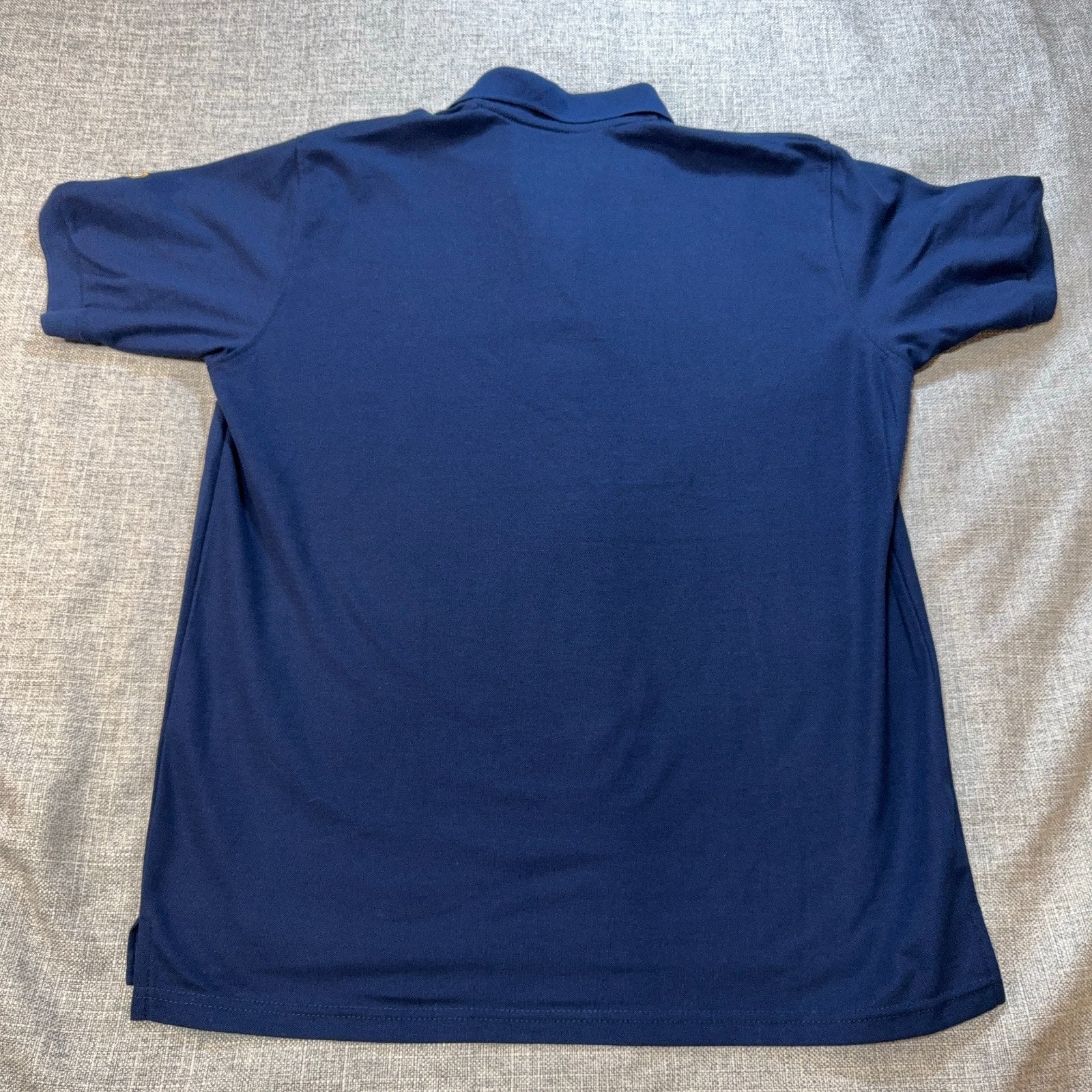 Spain Soccer Polo Mens XL Navy #7 One-Star Era España Embroidered