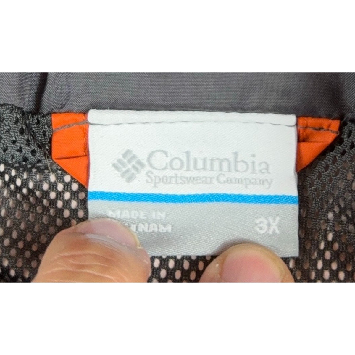 Columbia Watertight II Omni-Tech Rain Jacket Men’s 3X Orange Hooded Waterproof