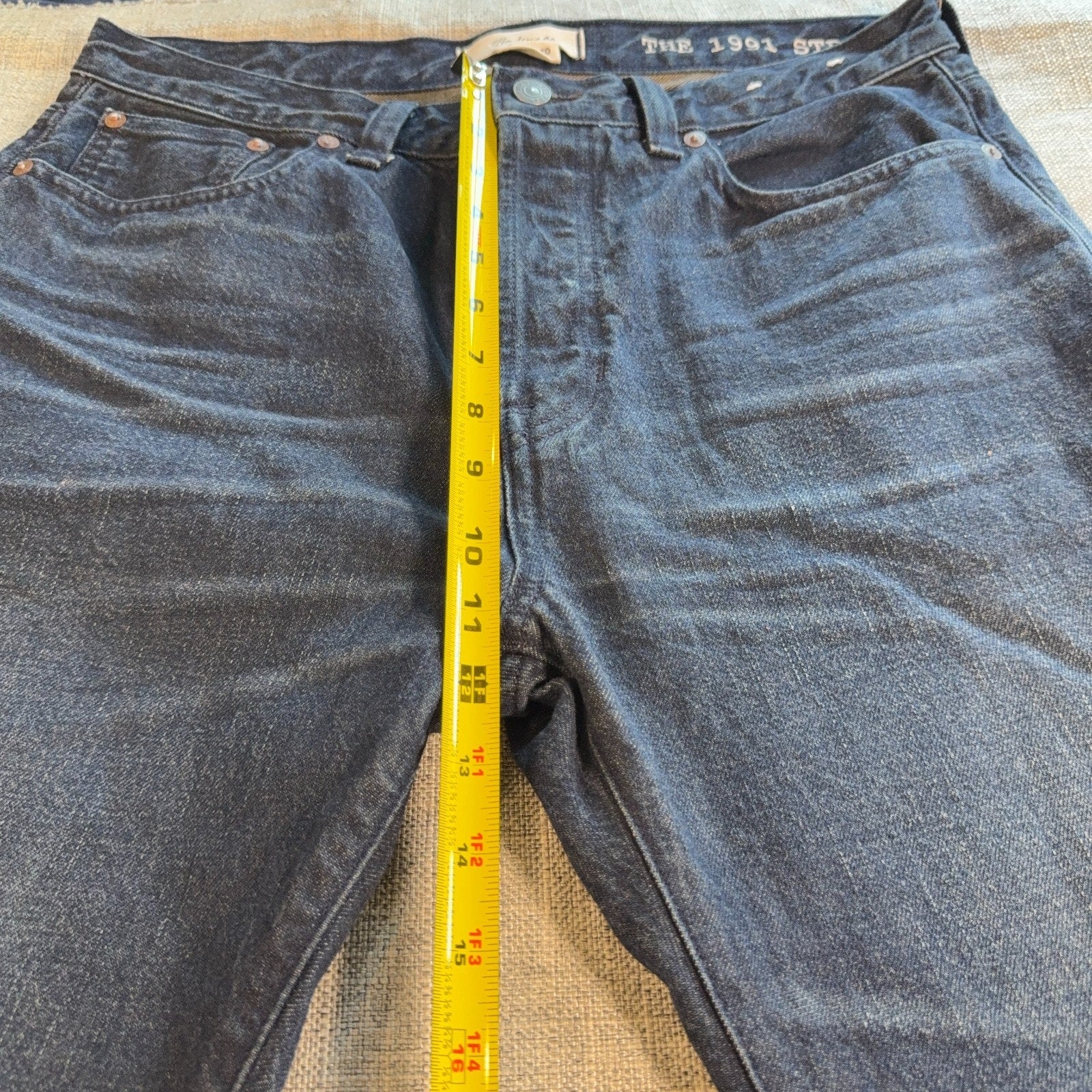 Madewell The 1991 Men’s Straight Jeans 32x30 Dark Wash Denim Blue
