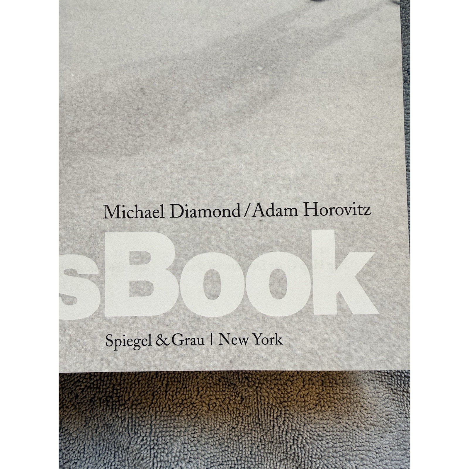 Beastie Boys Book Hardcover 2018 Mike D Ad Rock Hip Hop Coffee Table Book