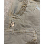 Marc Ecko Cut Sew Cargo Shorts Mens 32 Khaki Y2K Skater Baggy Utility Streetwear
