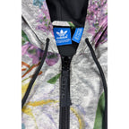 adidas Originals AJ8875 Floral Windbreaker Women S Trefoil Half Zip Anorak 2015