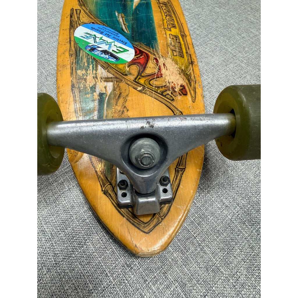 Sector 9 Teahupoo 44" Bamboo Longboard Gullwing Kryptonics Complete