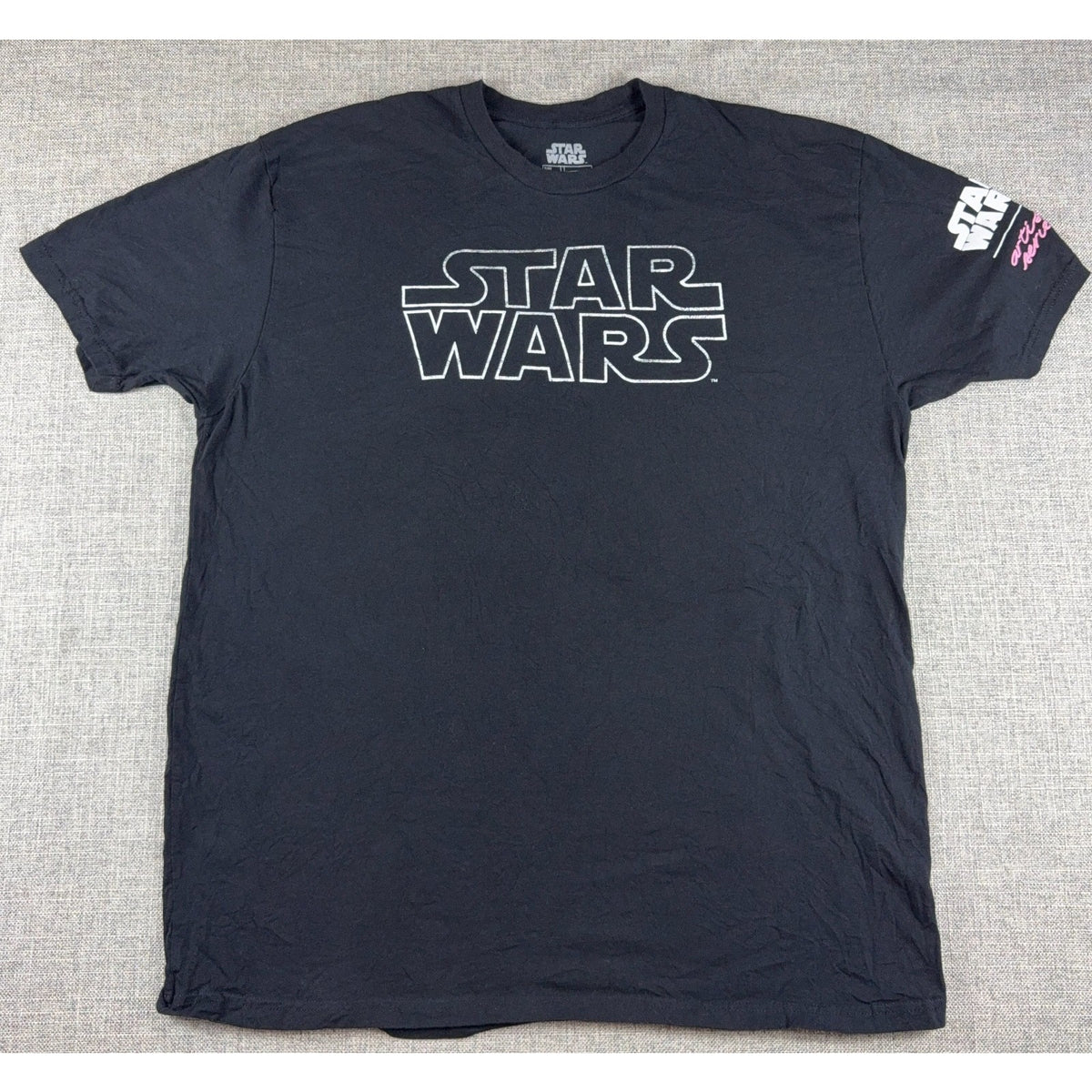 Star Wars Artist Series Darth Vader T Shirt 2XL Fifth Sun Black Pink Graphic Tee