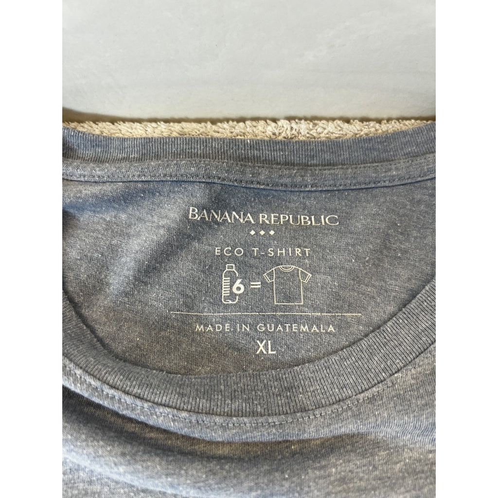 Banana Republic Eco T Shirt XL Gray Graphic Sunglasses Short Sleeve Soft Tee
