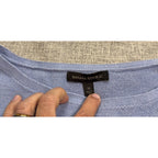 Banana Republic Women’s M Blue Merino Wool Blend Lightweight Sweater Long Sleeve