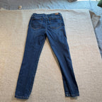 Judy Blue Jeans Womens 11/30 Skinny Fit Stretch Front Seam Dark Wash Denim