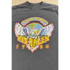 Van Halen Tour of the World 1984 Mens S Black Eagle Graphic Band T Shirt