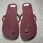 Havaianas Top Flip Flops Men's 11-12 Grape Wine Burgundy Sandals NWT Brazil