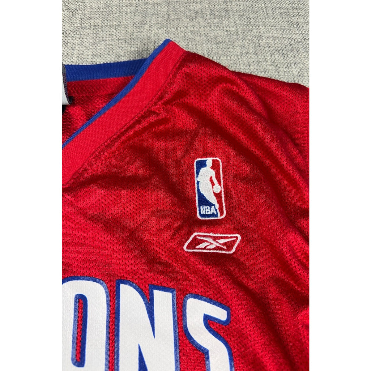 NWT Reebok Rasheed Wallace Detroit Pistons #36 Jersey Mens XL NBA Y2K