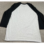 Texas True Threads Callie's Christmas Stocking Raglan Tee Women's M Leopard
