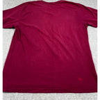 Disney Store Mickey Mouse Donald Duck Graphic Tee Burgundy Adult Large