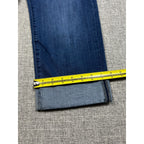 Liverpool Charlie Crop Jeans Women 16W Blue Cuffed Stretch Mid Rise Plus