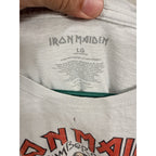 Vintage Rock Band T Shirt Lot Maiden Van Halen Judas Priest Elvis ZZ Top L & XL
