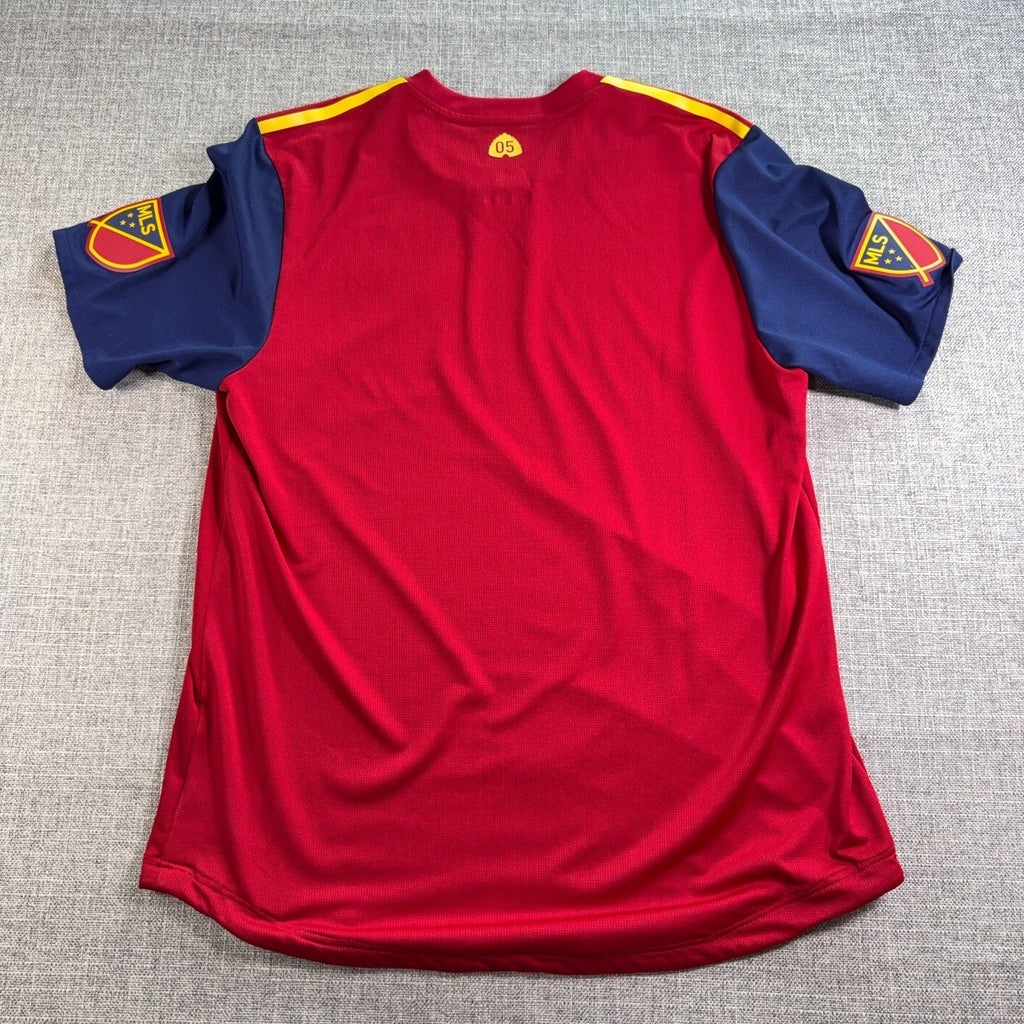 Real Salt Lake Adidas Jersey Mens Large 2018 MLS LifeVantage Climacool RSL Socce