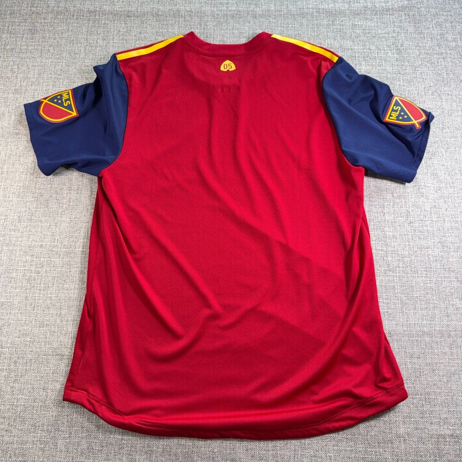 Real Salt Lake Adidas Jersey Mens Large 2018 MLS LifeVantage Climacool RSL Socce