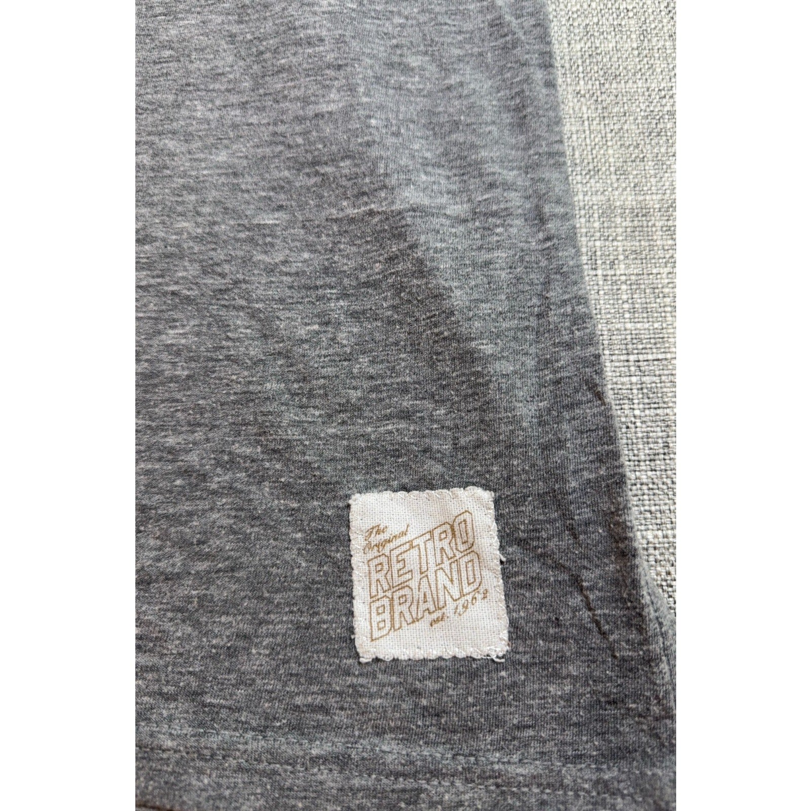 Original Retro Brand Arizona State Sun Devils Shirt Mens L Gray Tri Blend ASU