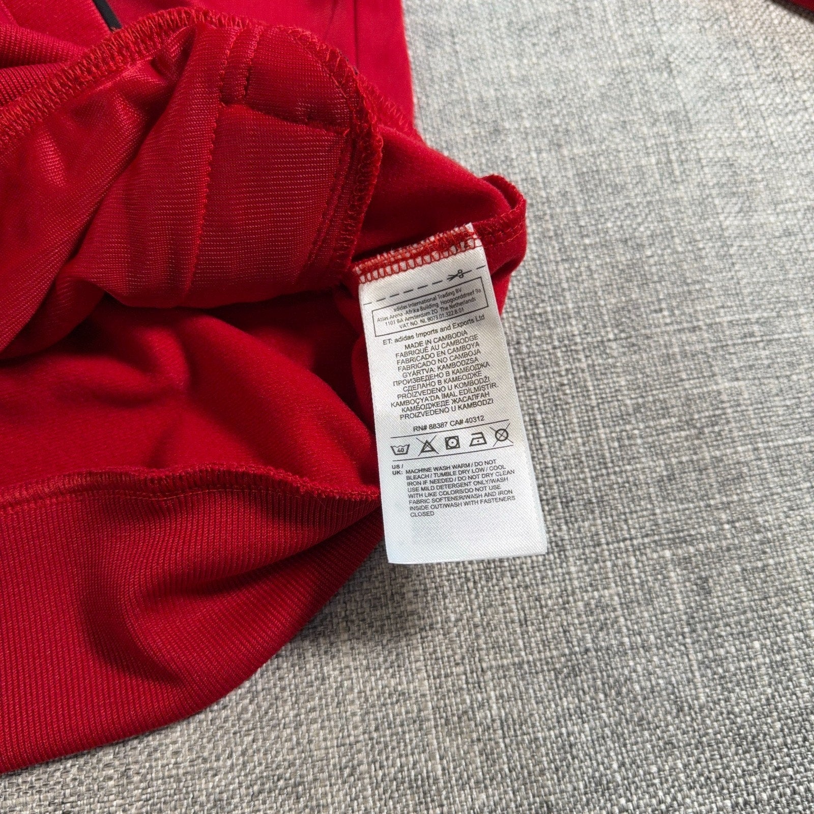 Adidas FC Dallas MLS Soccer Jacket Womens S Red Full Zip Track Warm Up 3 Stripe