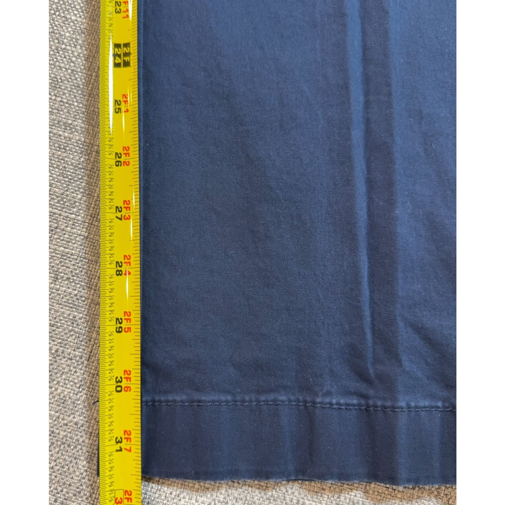 Tommy Hilfiger Chino Pants Mens 38x30 Navy Tailored Fit Tagged 38x34