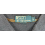 Polo Ralph Lauren Polo Shirt Mens Large Faded Navy RLC 38 Number 3 Rugby