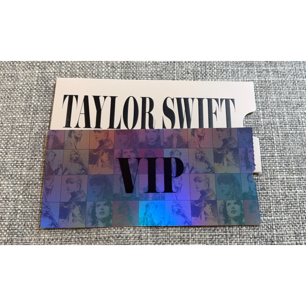 Taylor Swift Eras Tour 2023 VIP Merch Box Houston Poster Tote Pin Complete Lot