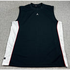 Y2K Jordan Basketball Jersey Mens XL Black White Red Jumpman 233981-011