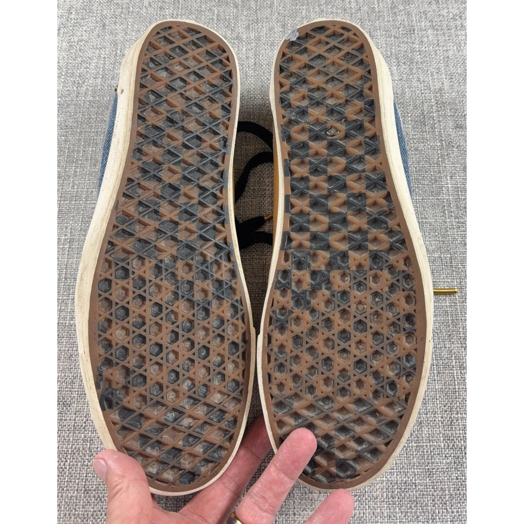 Vans Bold Ni Bender Shoes Mens 10 Leopard Denim Houndstooth Patchwork UltraCush