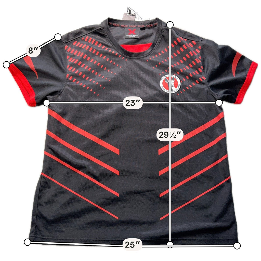 Club Tijuana Xolos Jersey XXL Black Red Limited Edition Liga MX NWT