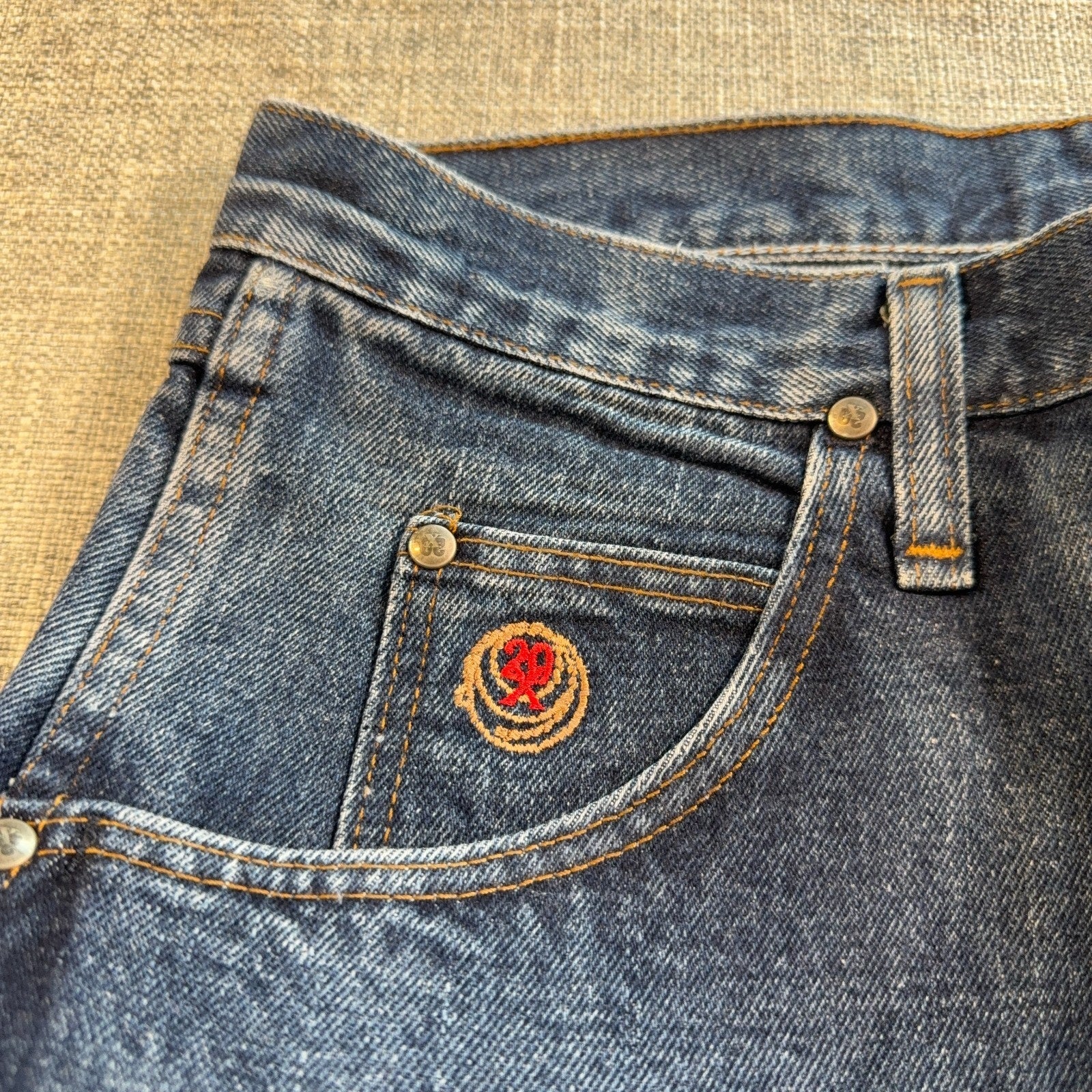 Wrangler Twenty X Jeans Mens 31x38 Blue Denim Western Cowboy 20X Slim Long