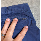 Polo Ralph Lauren Chino Shorts Mens 38 Navy Blue Cotton Classic Fit 8.5 In