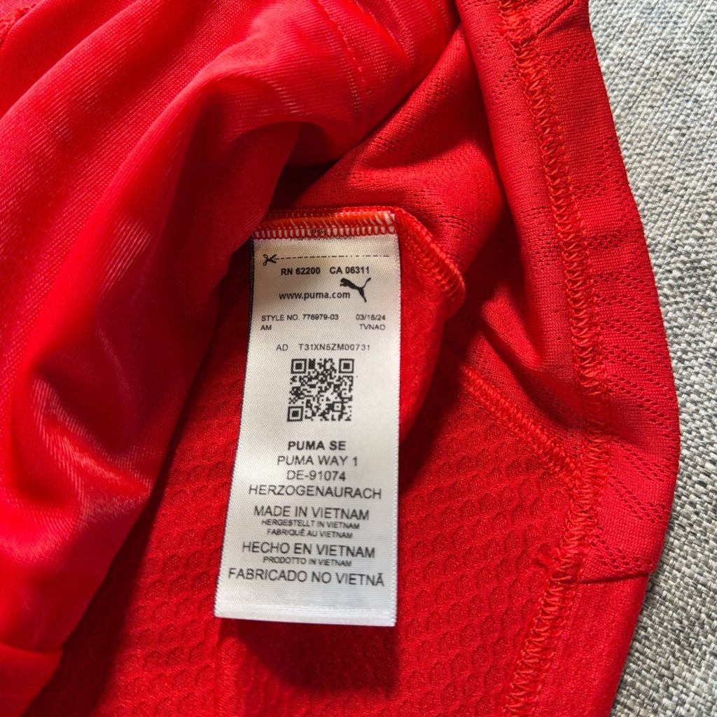 Puma Chivas Guadalajara Jacket Men Large Red Full Zip dryCELL Soccer NWT 776979