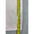 WHBM Skimmer Pants Womens 8 Blush Pink Cargo Skinny Ankle Zip Utility