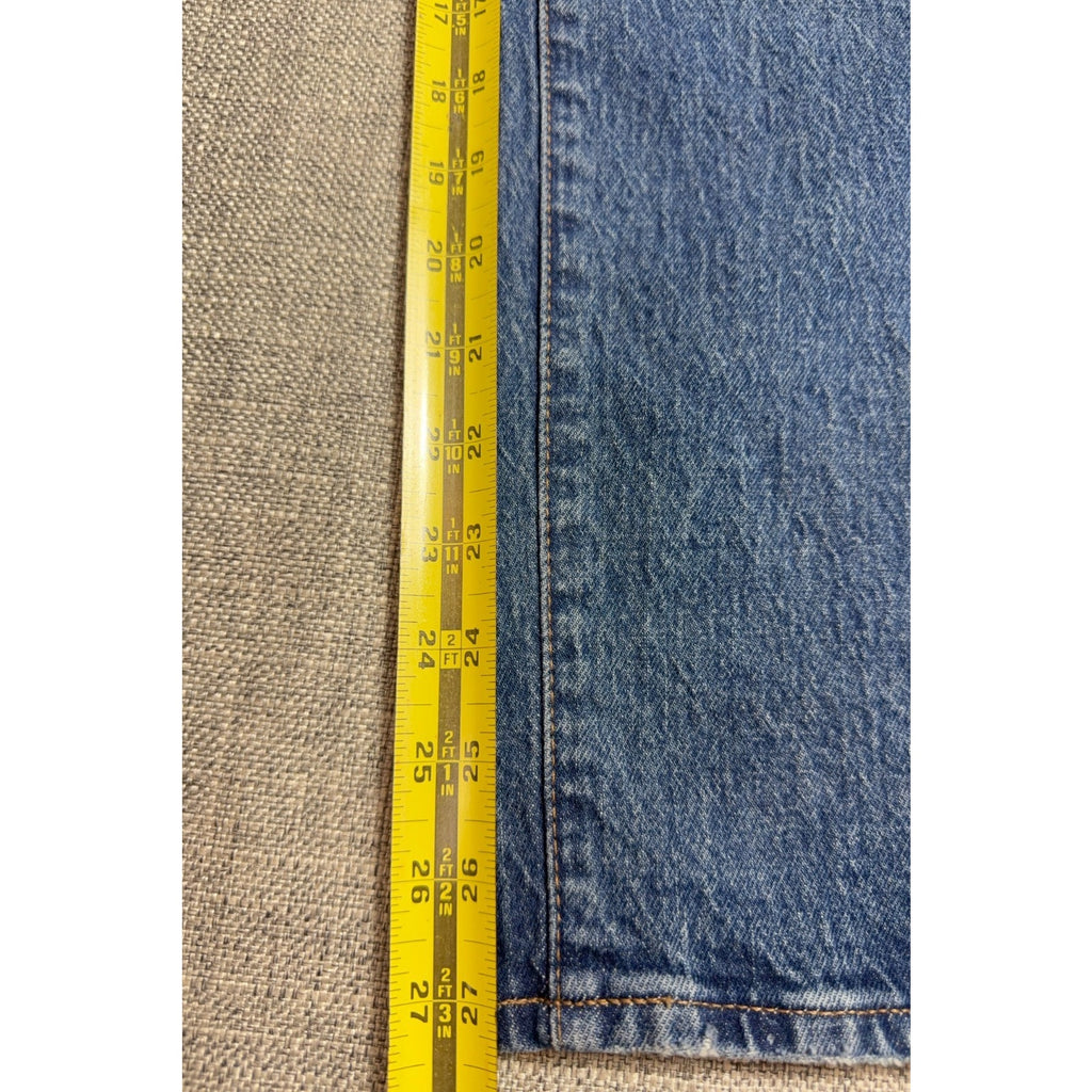 Madewell Classic Straight Jeans Womens 26T Blue High Rise 27 Inseam