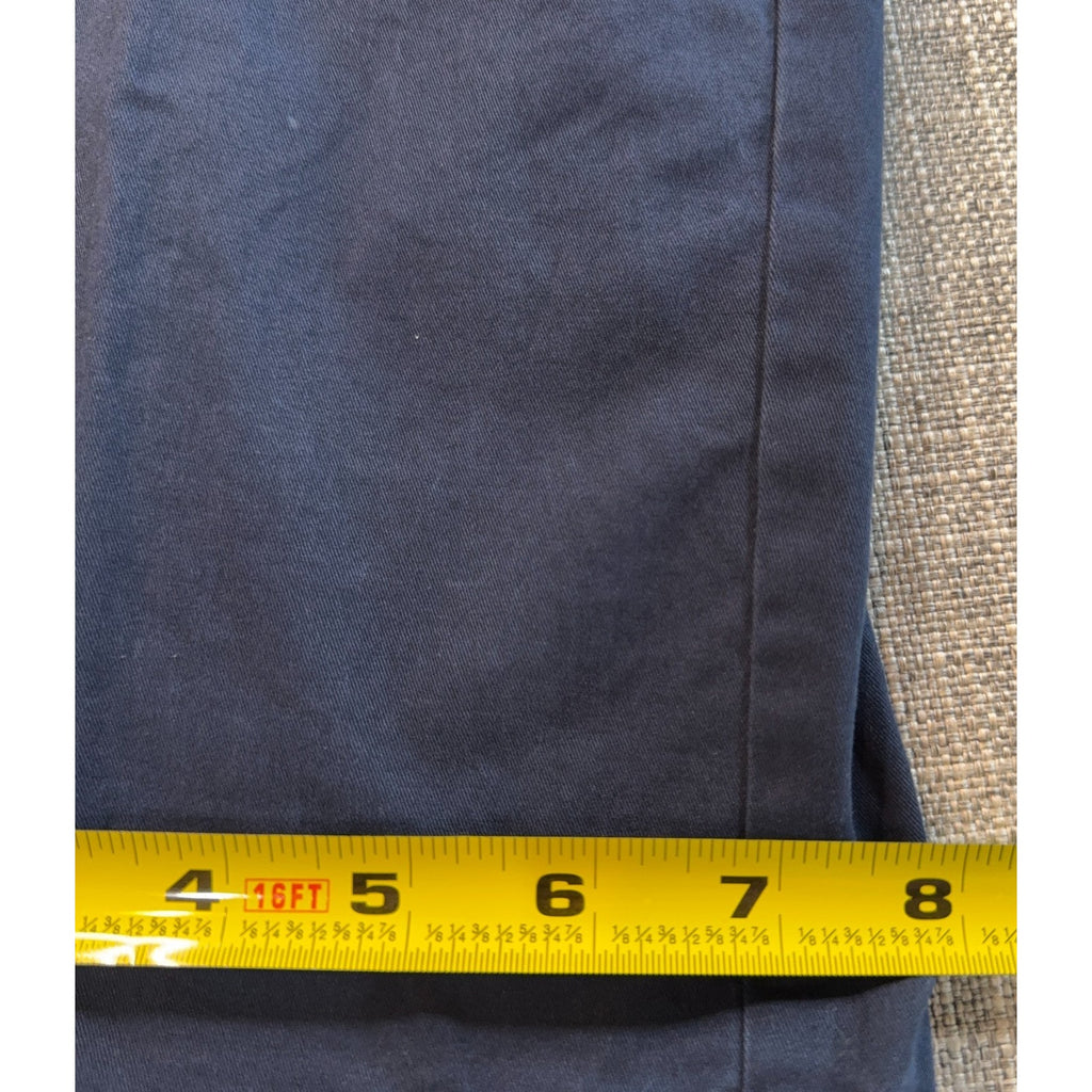Tommy Hilfiger Chino Pants Mens 38x30 Navy Tailored Fit Tagged 38x34