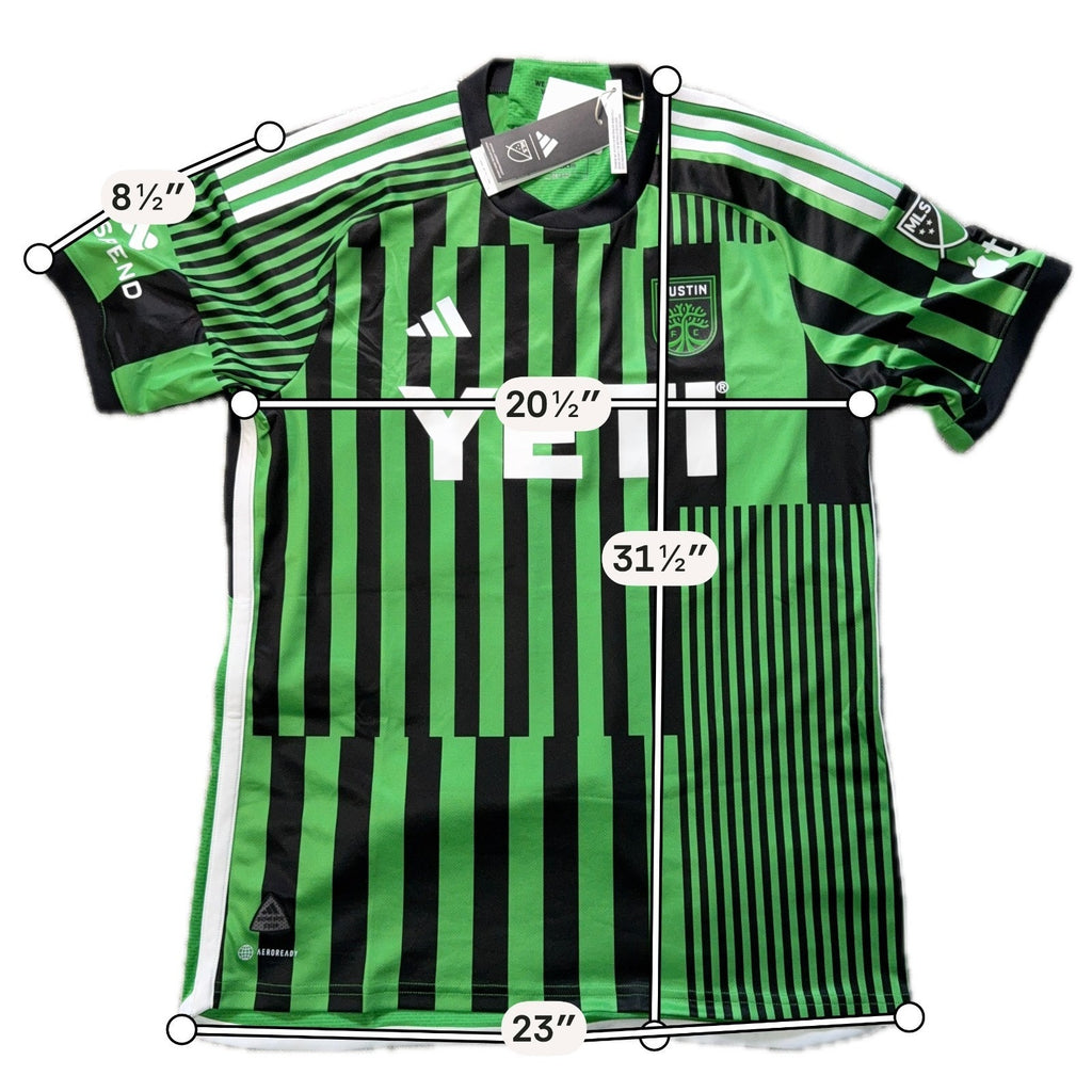 adidas Austin FC 2023/24 Las Voces Authentic Jersey Mens L NWT HI1836