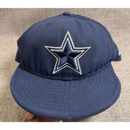Dallas Cowboys New Era 59FIFTY Fitted Hat 7 5/8 Navy NFL Flat Brim