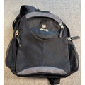 Jeep Mini Backpack Black Gray Logo Travel Daypack Small Bag Mesh Pockets