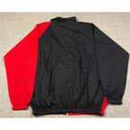 Vintage Atlas FC Jacket Men XL Red Black Liga MX Mexico Soccer Windbreaker