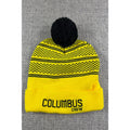 Columbus Crew MLS Pom Beanie Hat Nationwide Black Yellow Soccer Knit Cap