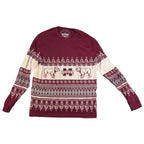Mississippi State Bulldogs Christmas Sweater Tee Medium Lauren James Long Sleeve