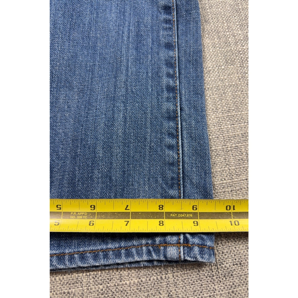 Lucky Brand 181 Relaxed Straight Jeans Mens 31x34 Blue 100% Cotton Denim