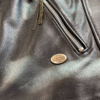 Vintage Harley-Davidson Leather Moto Jacket Women M Made USA American Legend