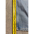 Zara Mens Jeans 31 Light Wash Slim Straight Cropped Ankle Denim 26.5 Inseam