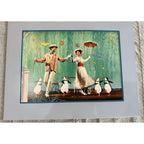 Vintage Disney Store Mary Poppins Lithograph 1997 Exclusive Collector Print