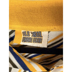 Vintage Y2K Old Skool Urban Wear Striped Polo Shirt Men’s 2XL Street wear