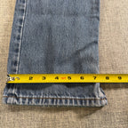 Levi's 505 Regular Fit Jeans Mens 34x32 Light Wash Straight Leg 100% Cotton