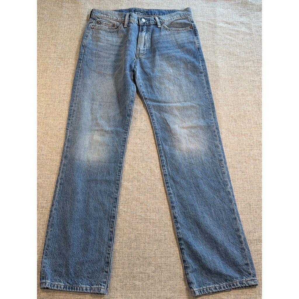 Lucky Brand 363 Vintage Straight Jeans Mens 30x32 Blue Denim Relaxed Fit W30 L32