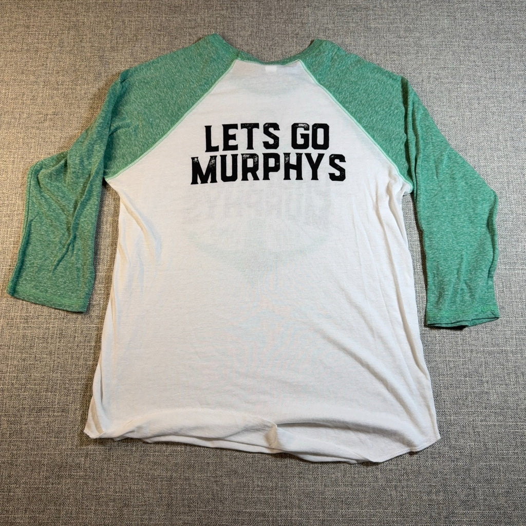 Dropkick Murphys Raglan Baseball Shirt Mens Medium Royal Apparel USA Made Band T